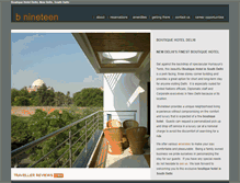 Tablet Screenshot of bnineteen.com
